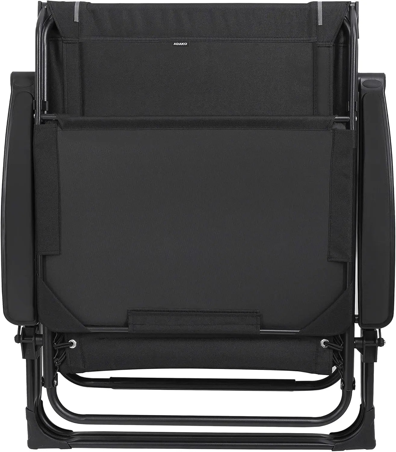 XXL Oversize Recliner Folding Chair for Camping Patio Outdoors Zero Gravity Extra Wide Reclining Padded Seats with Sunshade