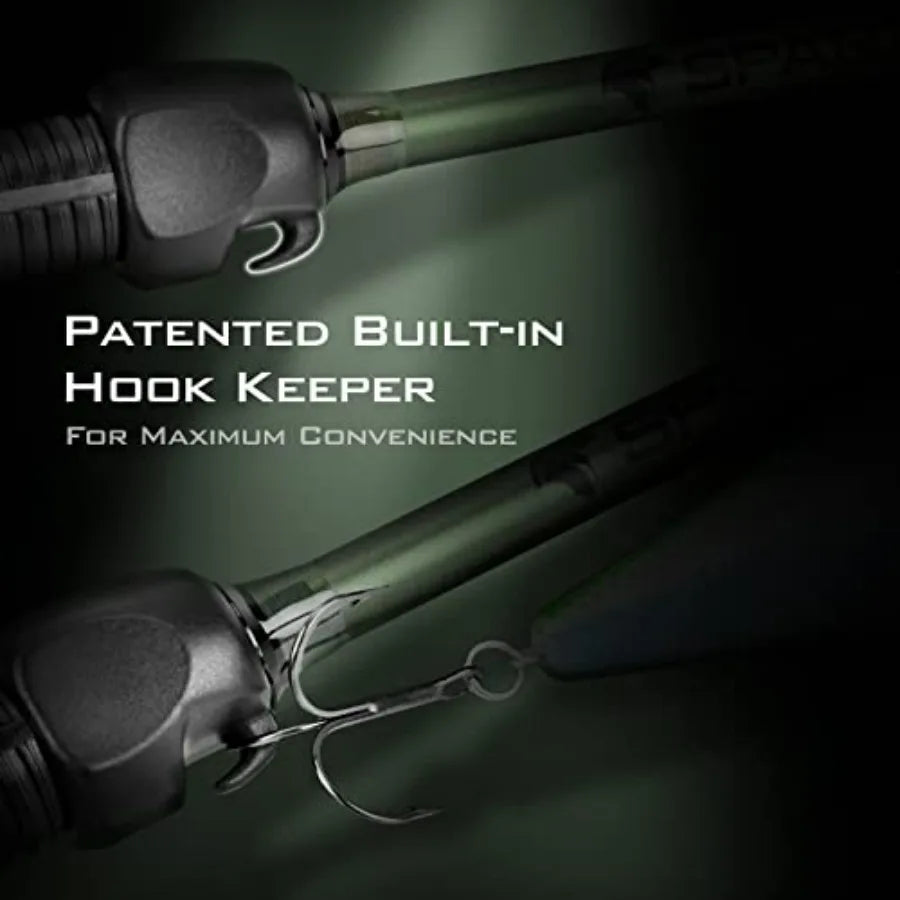 Fishing Rods - IM6 Graphite Blanks and Rods, 2-Piece Rods Extra Tip Section, Power Transition System
