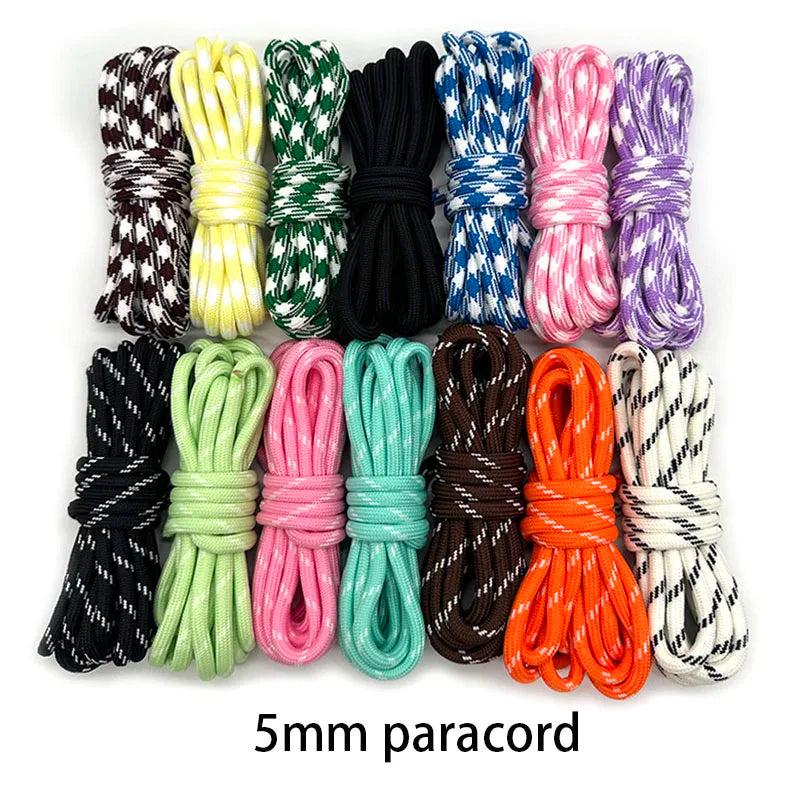 320 Colors Paracord 2mm/3mm/4mm/5mm High Quality Parachute cord Survival Camping