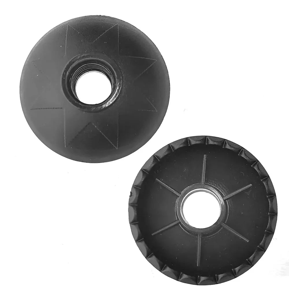 6 Piece Climbing Trekking Pole Replacement  Protector Cap  Snow Basket