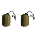 2-5PCS Waterproof Thermal Emergency Sleeping Bag Bivy Sack Survival Blanket Windproof Hiking Outdoor