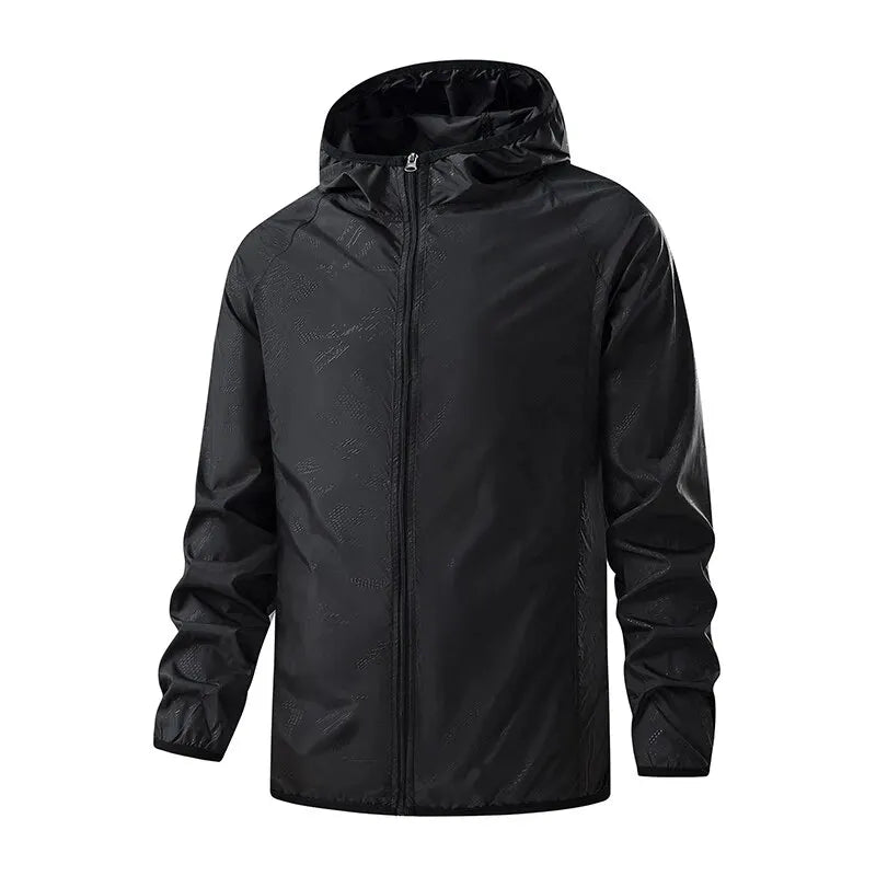 Men Women Waterproof Hiking Jackets Sun Protection Windbreaker Camping Climbing Outdoor Rain Coat