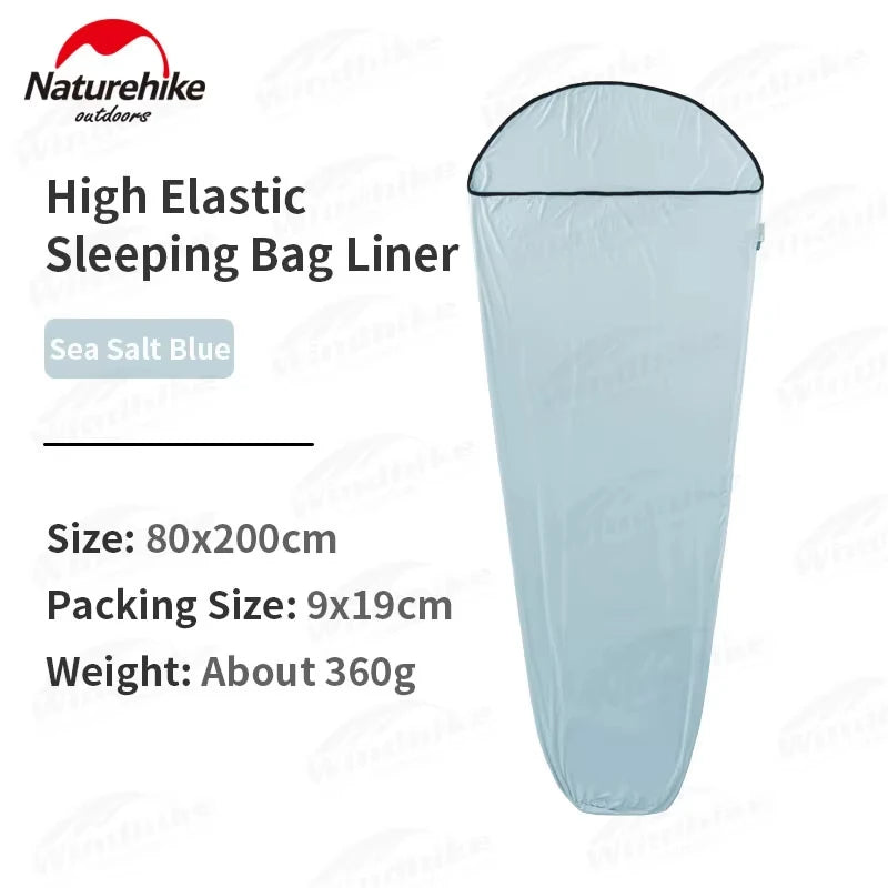 Outdoor Camping Sleeping Bag Liner High Elasticity Portable Ultralight Mummy