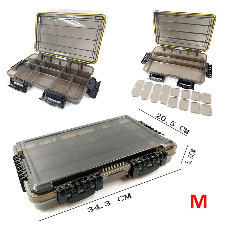 Large-Capacity Waterproof Fishing Tackle Box Accessories Tool Storage Box Fish Hook