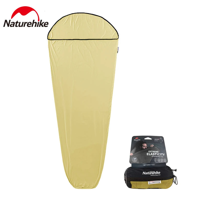 Outdoor Camping Sleeping Bag Liner High Elasticity Portable Ultralight Mummy