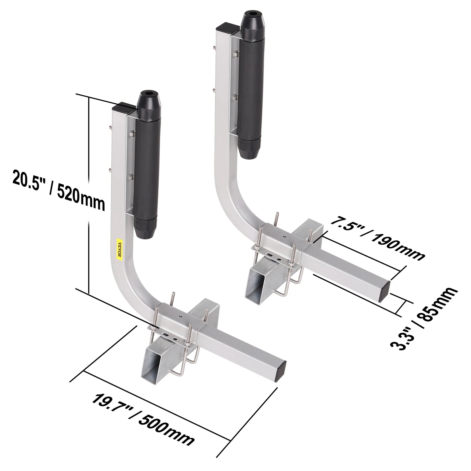 Adjustable Boat Trailer Guide Guide Poles Galvanized Steel Trailer Guide
