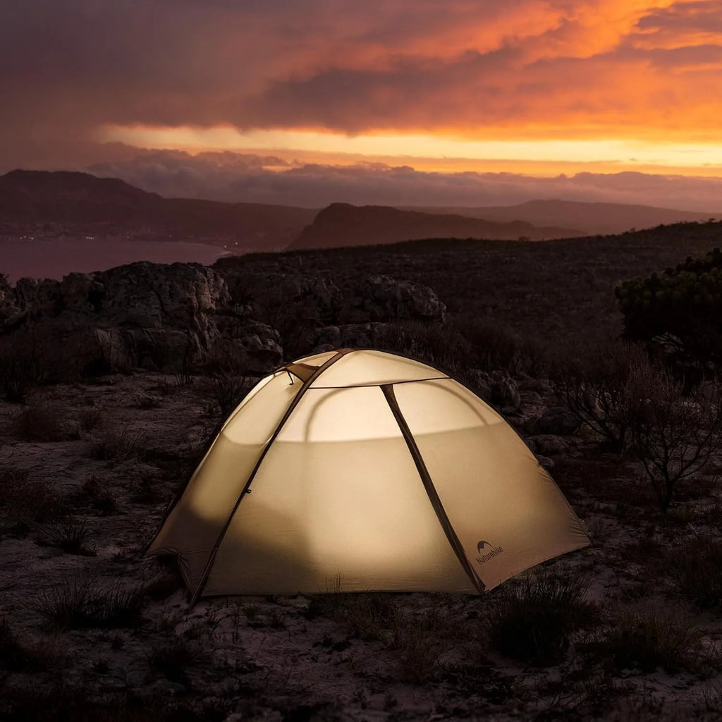 UL PRO 1/2 Person Backpacking Tent Hiking Tent Outdoor Camping Portable Equipment Mountaineering Tent Ultralight Waterproof
