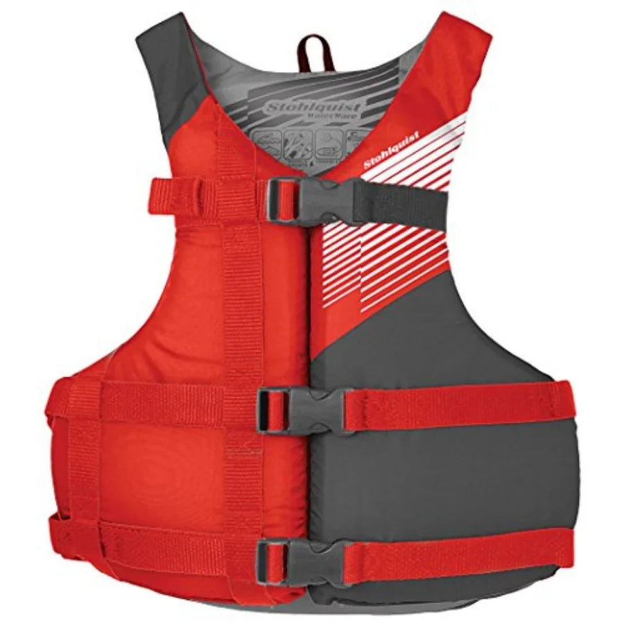 Life Jacket 50-90 lbs - Coast Guard Approved Life Vest - Type III PFD for Boys and Girls