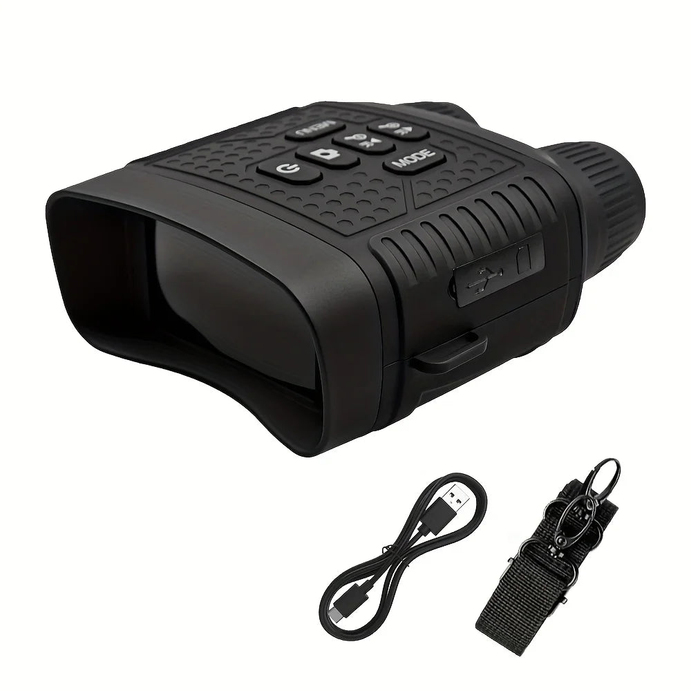 2.5K Digital Night Vision Binoculars 3" Large Screen 6X Digital Zoom Infrared Night Vision Goggles 800M Full Dark View Support Photo Video Recording Rechargeable