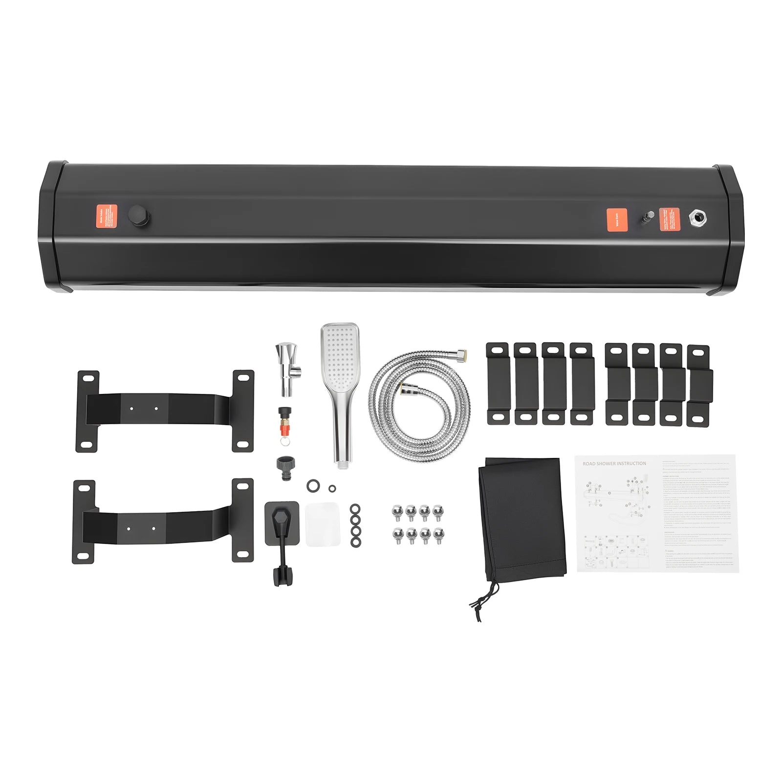30L Portable Water Tank for Camping Roof Rack Mount Shower freshwater washing
