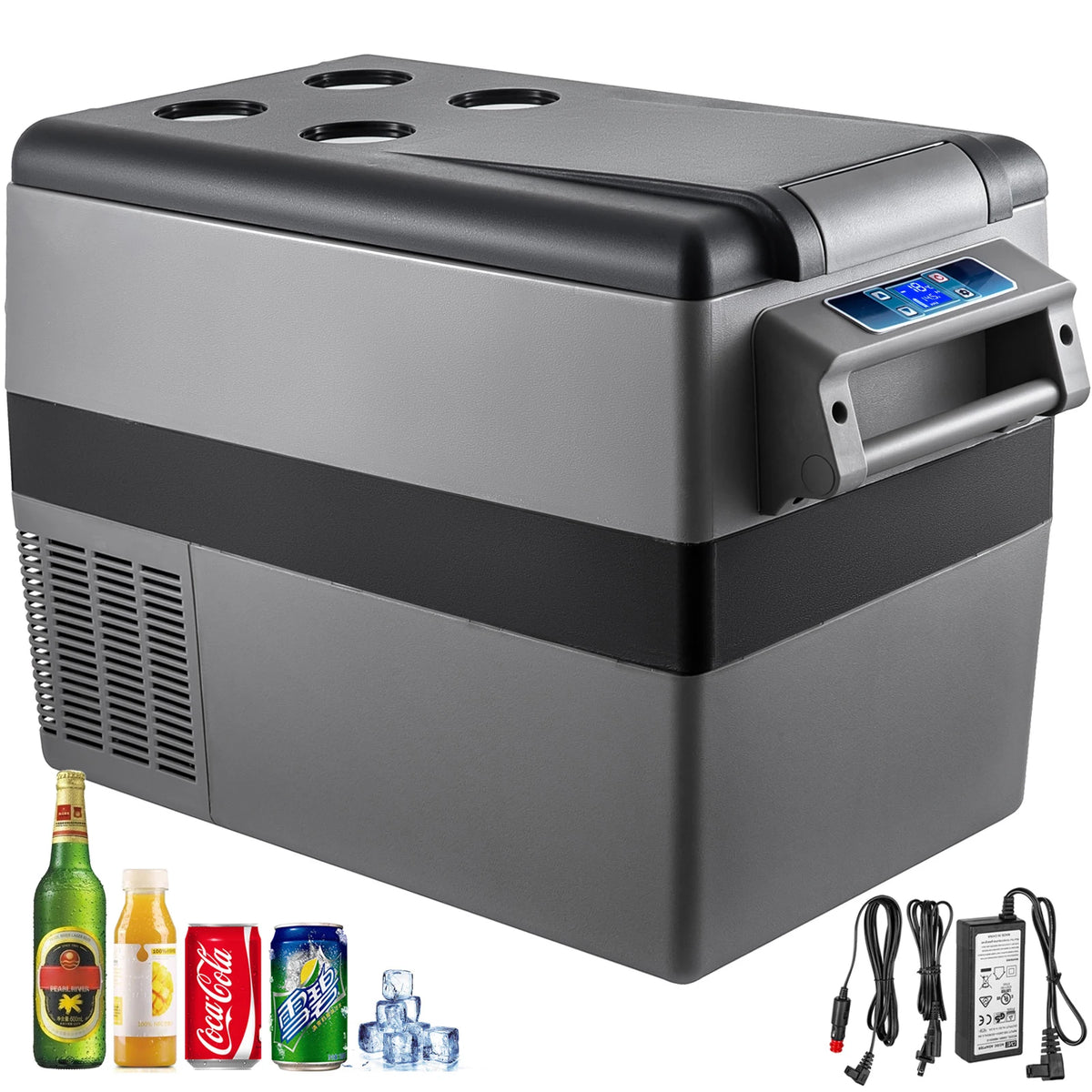 20L 22L 35L 45L 55L Car Refrigerator Mini Portable Cooler DC 110- Ice Box for Camping