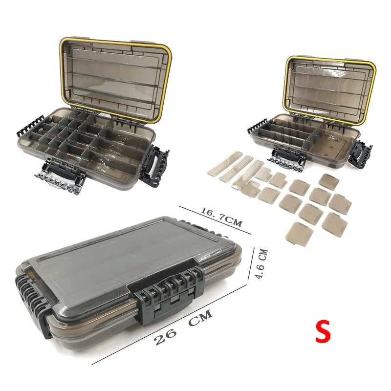 Large-Capacity Waterproof Fishing Tackle Box Accessories Tool Storage Box Fish Hook