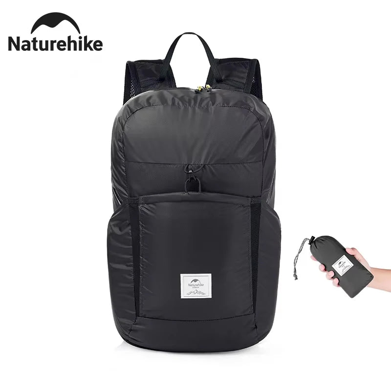 Shoulder Bag 170g Backpack 22L Ultralight Camping Trekking Waterproof