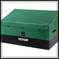 150 Gallon Waterproof Outdoor Storage Box, Portable Deck Box for Camping Poolside Yard