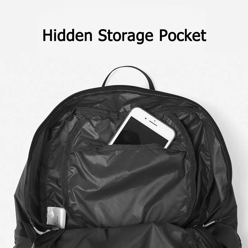 Shoulder Bag 170g Backpack 22L Ultralight Camping Trekking Waterproof