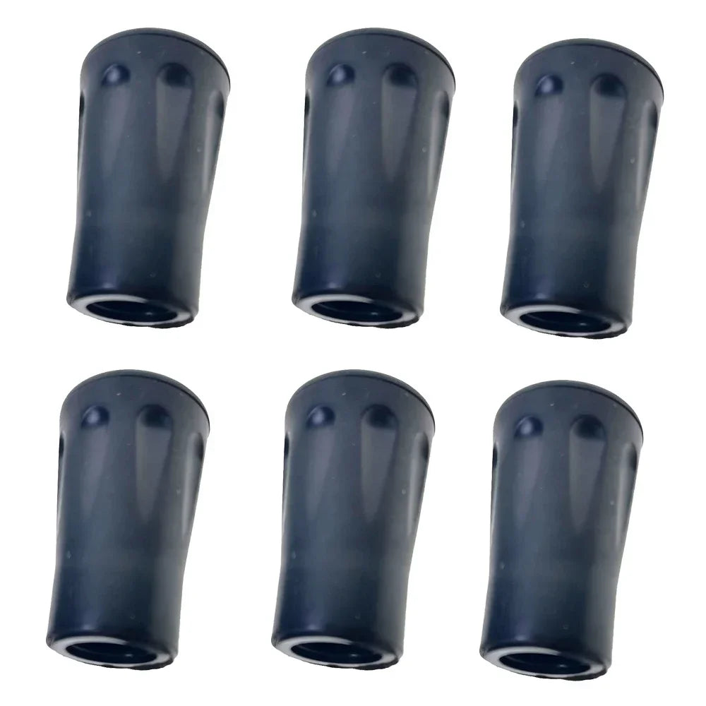6 Piece Climbing Trekking Pole Replacement  Protector Cap  Snow Basket