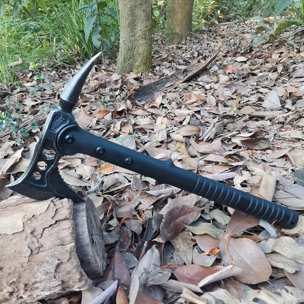 An outdoor tool Demon Axe, Outdoor Axe, Hack Axe, Camping Multipurpose Axe, suitable for lumberjacks for outdoor work