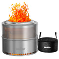 Large Stainless Steel Smokeless Fire Pit