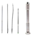 Leather Craft Sewing Kit Waxed Thread Hand Quilting Needles Sewing Awl，for Beginner , Stitching, Sewing