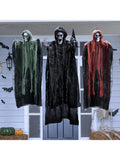 3 Pack Halloween Hanging Grim Reapers Skeleton Flying Ghost for Haunted House Prop Decor for Halloween Party Outdoor Indoor Decor