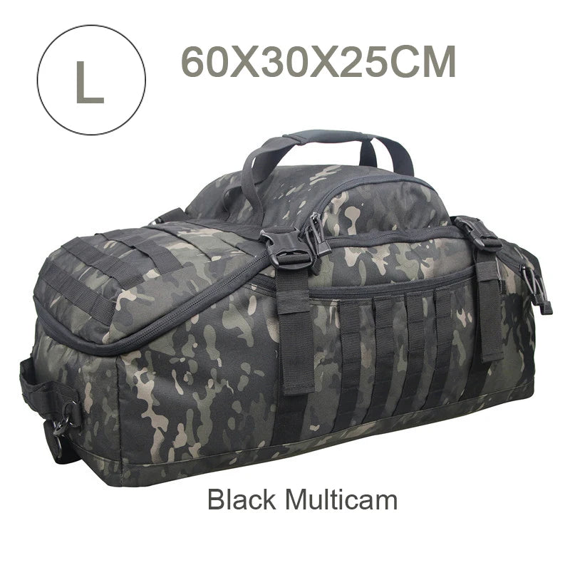 30L 45L 80L Outdoor Mountaineering Bag Molle Tactical Backpack Large Duffel Hiking Camping