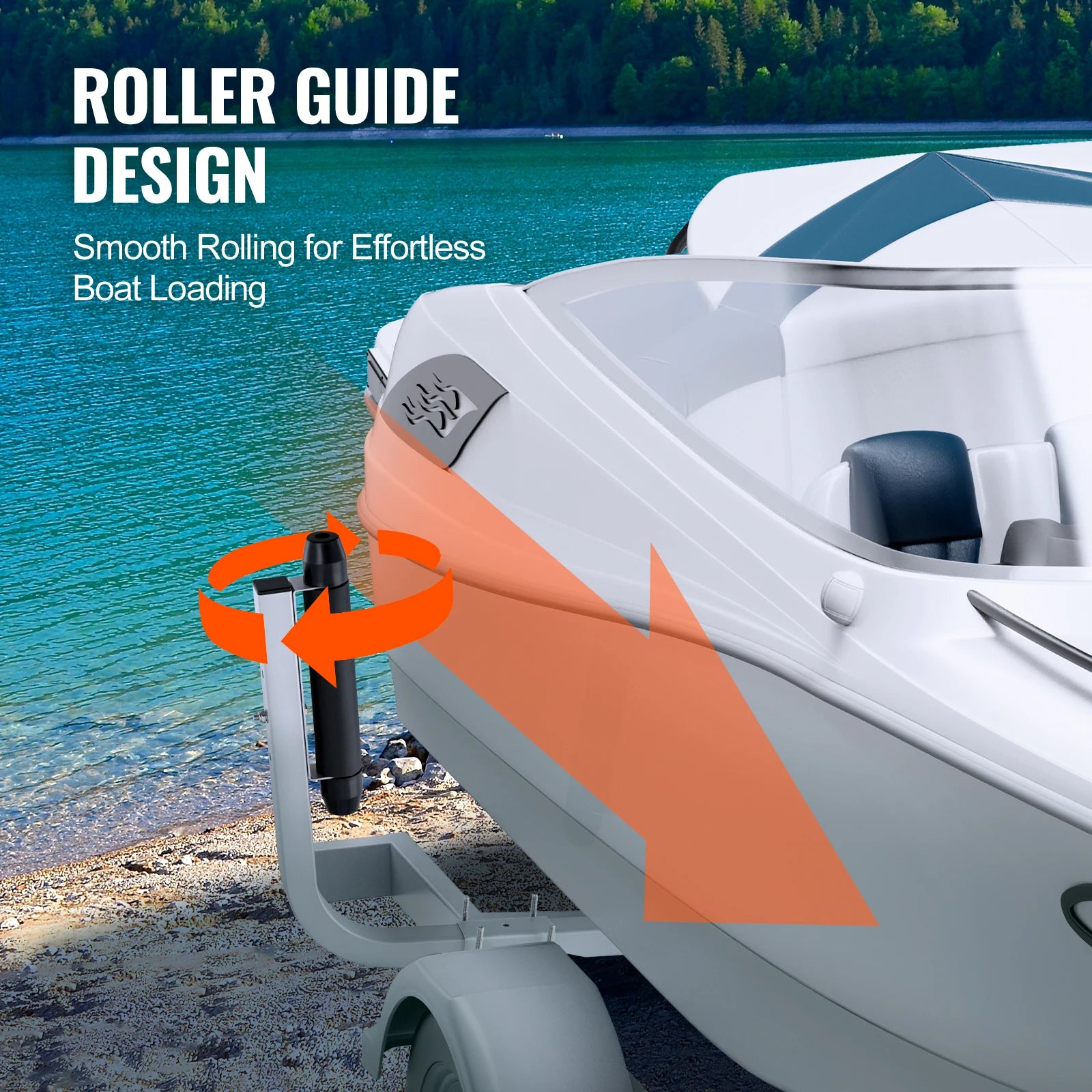 Adjustable Boat Trailer Guide Guide Poles Galvanized Steel Trailer Guide