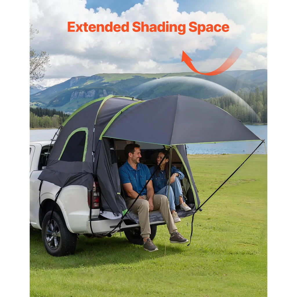 Pickup Truck Bed Tent Camping 2-3 Person  Expandable Awning