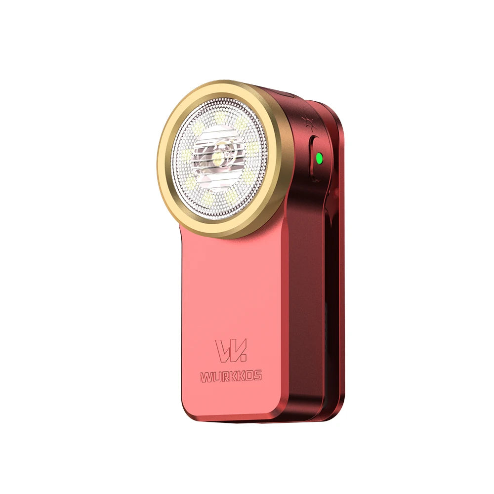 HD03 680LM Mini Clip Flashlight Rechargeable with Colorful Light  for Outdoors