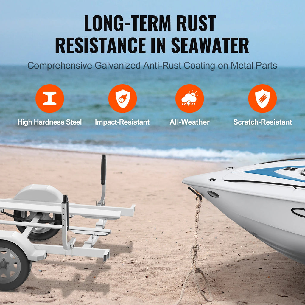 Adjustable Boat Trailer Guide Guide Poles Galvanized Steel Trailer Guide