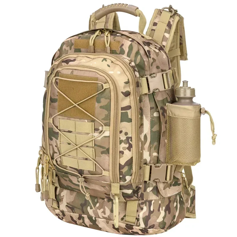 Extra Large 60L Hiking Backpack for Outdoor Water Resistant