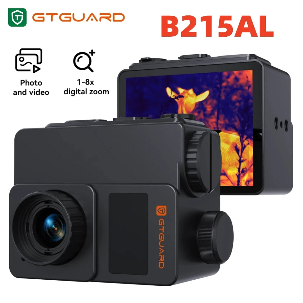 Thermal Imaging Scope Ai Super Resolution 384x288,8X Digital Zoom Night Vision Goggles 600m Laser Ranging for Hunting & Camping