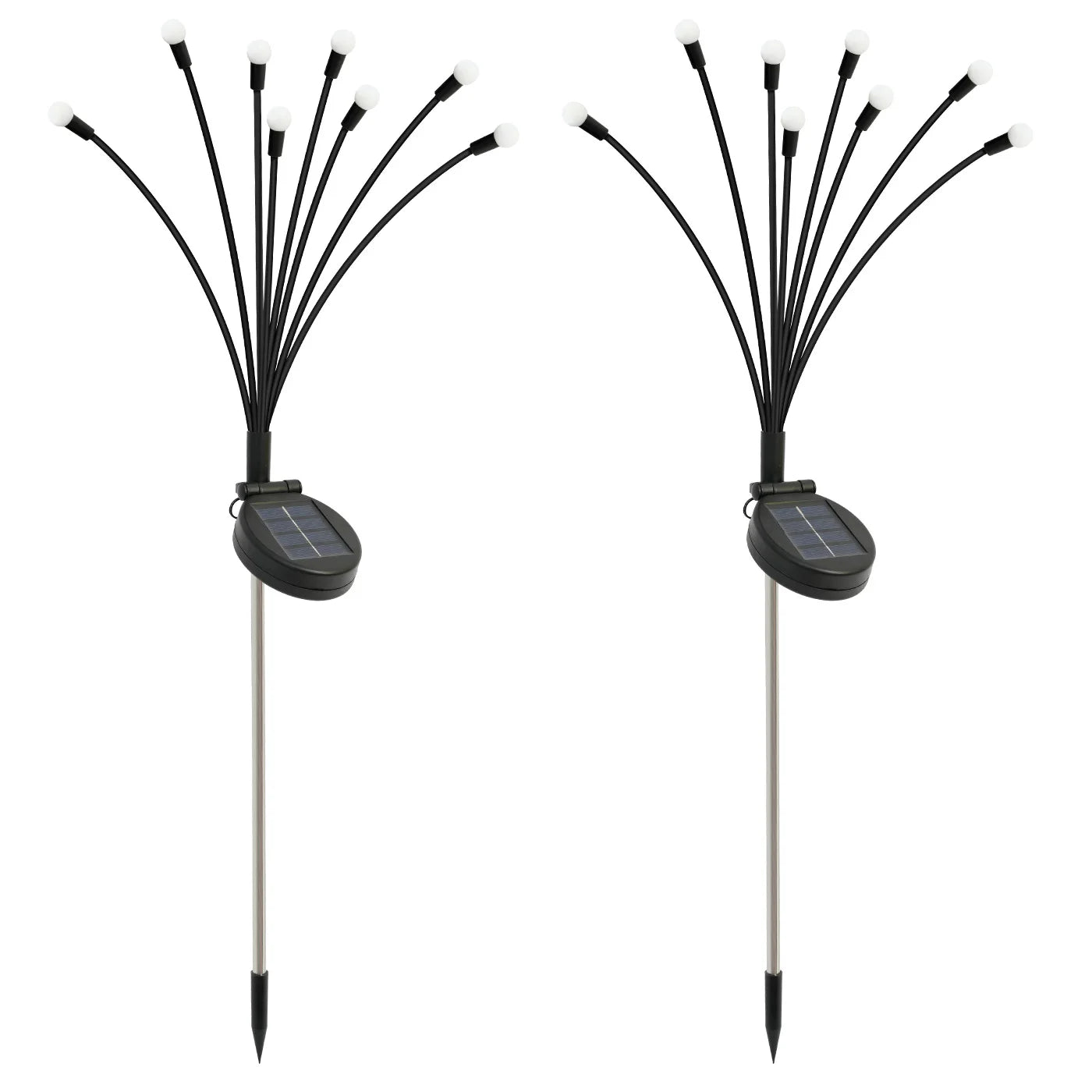 8-Head Solar Firefly Lights Outdoor Garden LED Waterproof