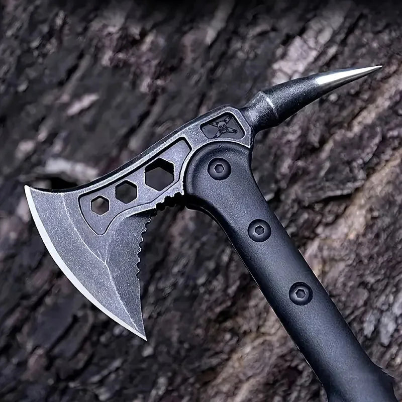 An outdoor tool Demon Axe, Outdoor Axe, Hack Axe, Camping Multipurpose Axe, suitable for lumberjacks for outdoor work
