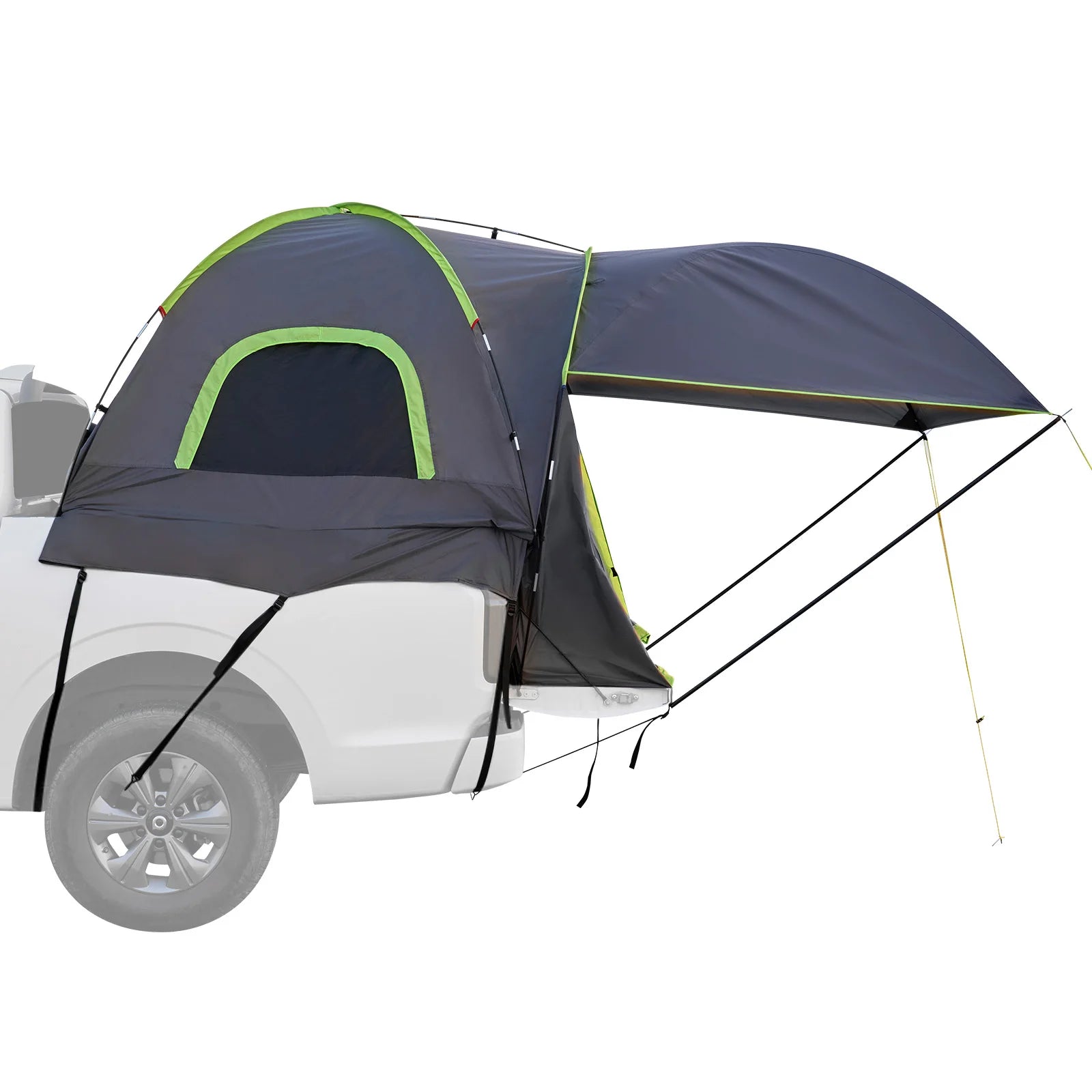 Pickup Truck Bed Tent Camping 2-3 Person  Expandable Awning