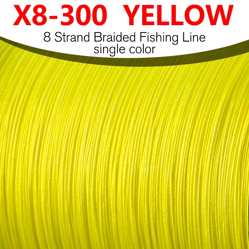 300M 8-Strand Braided PE Fishing Line High Sensitivity Super Strong