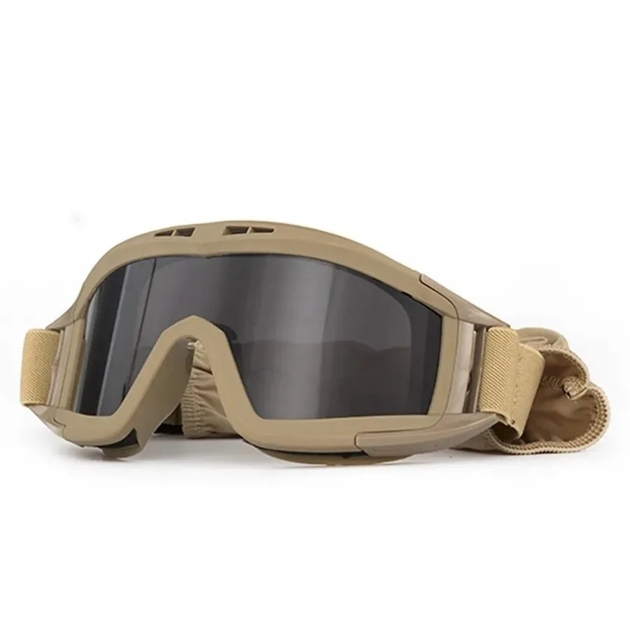 Explosion Proof Shooting Tactical Goggles Anti-impact Paintball Hunting