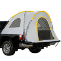 Waterproof Double Layer Pickup Truck Bed Tent with Awning or not – 210D Oxford, UPF 50+ Sun Protection, Fits 5-6.5ft Small & Mid-Size Truck Beds, Easy Setup, Portable Outdoor Camping Shelter for Road Trips, Tailgating, Over