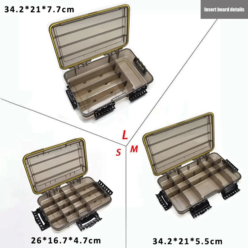 Large-Capacity Waterproof Fishing Tackle Box Accessories Tool Storage Box Fish Hook