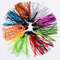 8Pcs Bass Trout Football Jigs Set Weedless Finesse Jig Swim Jigs with Silicone Skirts 1/4 3/8 1/2 oz