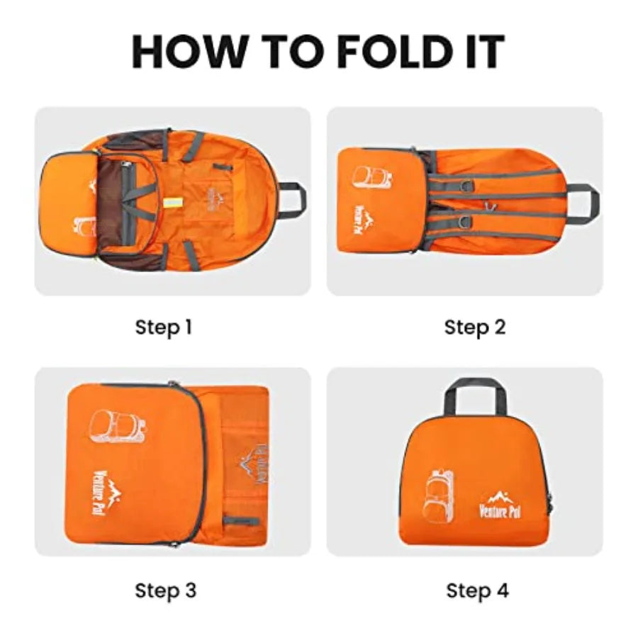 35L Ultralight Lightweight Packable Foldable Travel Camping Hiking Outdoor Sports Backpack Daypack