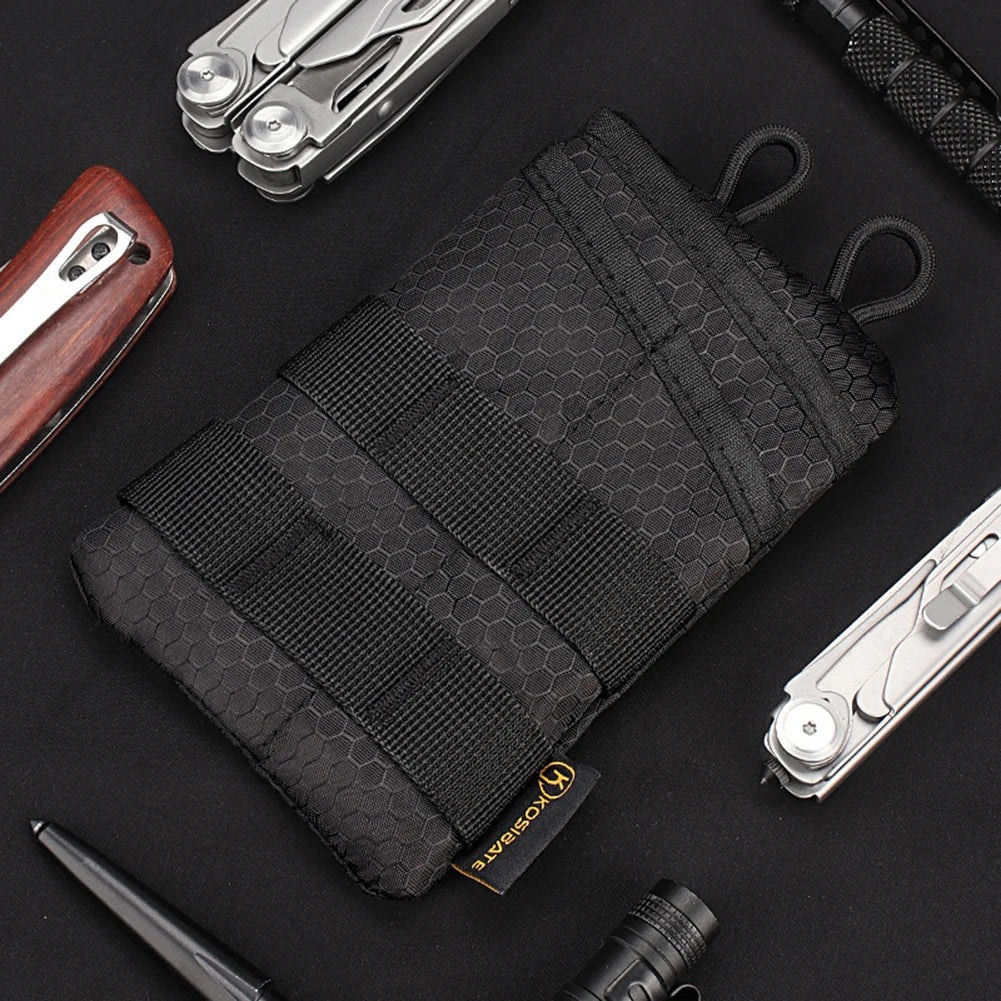 Foldable Small Tool Storage EDC Lightweight Wear Resistant Camping Hiking