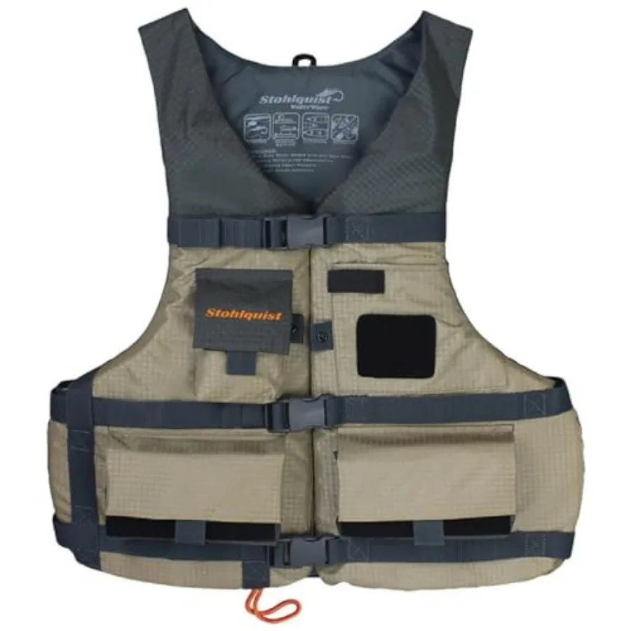 Fisherman Lifejacket PFD  Professional Quickly Float Up In Water Emergency