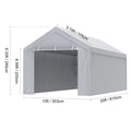 Carport Replacement Canopy Cover Garage Top Tent Heavy-Duty Waterproof (Frame Not Include）