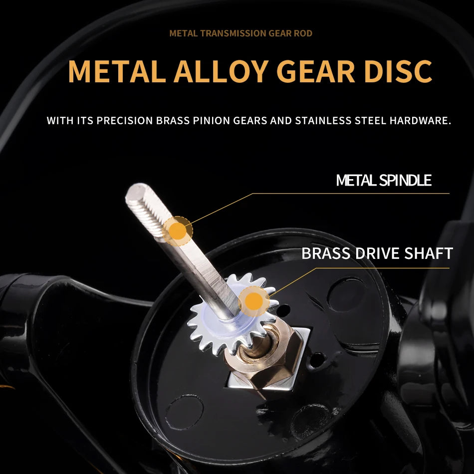 NEW Fishing Spinning Reel Metal Cup 10KG Max Drag Power High Speed