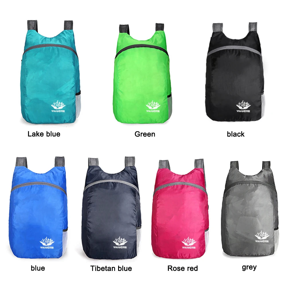 Lightweight Backpack Foldable Outdoor Waterproof Hiking Daypacks