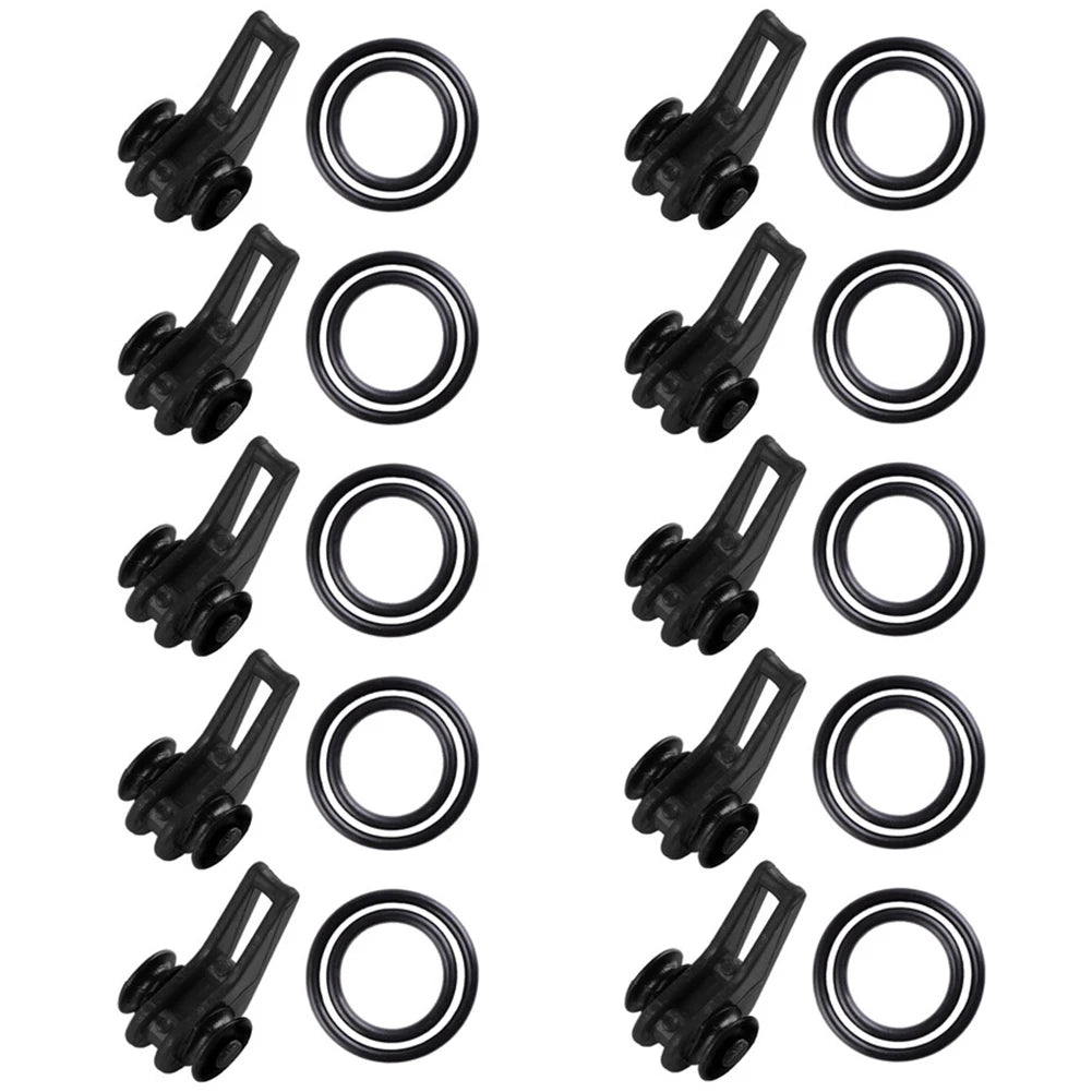 10Set/Bag Fishing Hook Keeper Fishing Rod Accessories Secure Safety