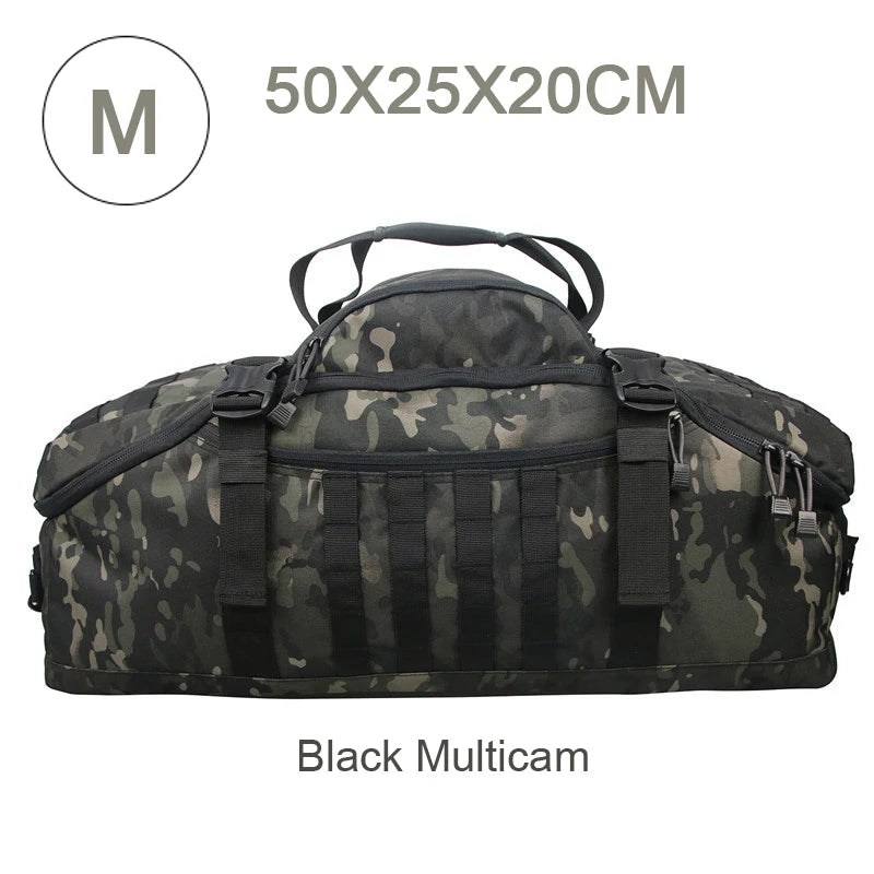 30L 45L 80L Outdoor Mountaineering Bag Molle Tactical Backpack Large Duffel Hiking Camping