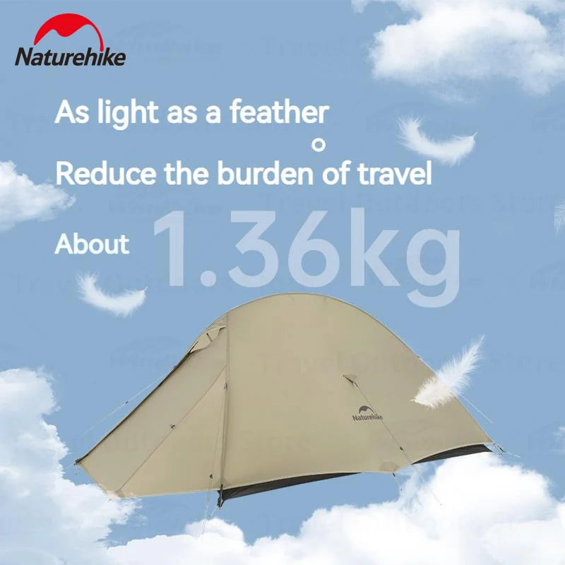 Hike Ultralight Pro Trekking Tent Nylon 1/2 People Tent