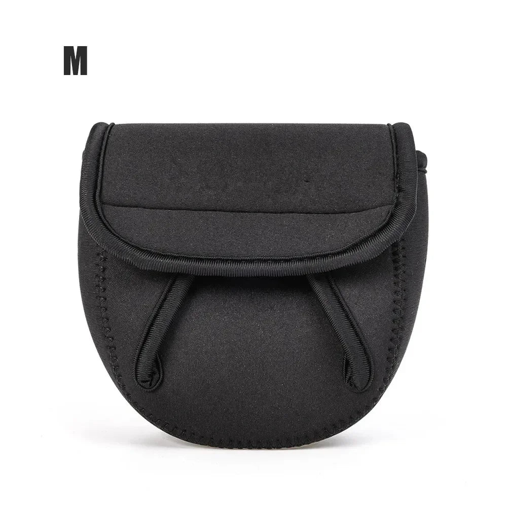 S/M/L Spinning Fishing Reel Neoprene Cover Protective Case Waterproof Storage