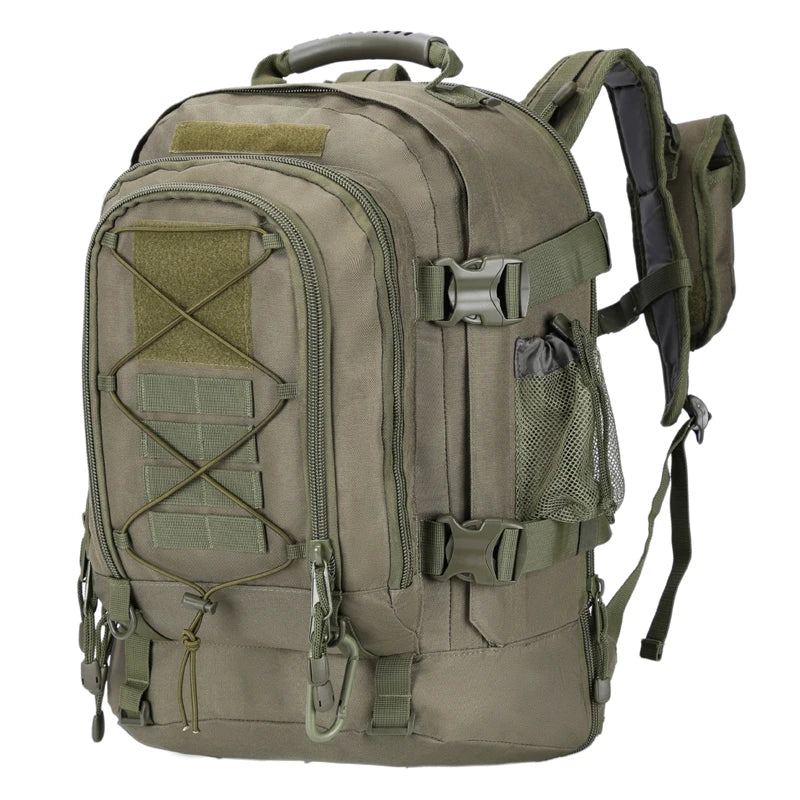 60L Travel Tactical backpack Hiking Camping Expandable Molle Rucksacks